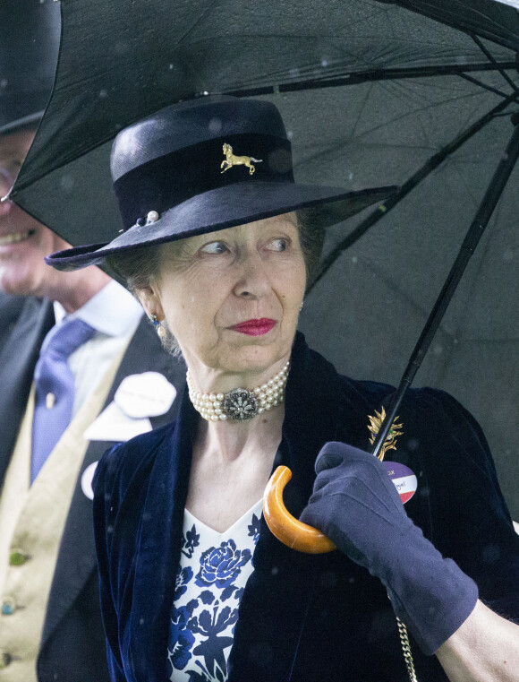 La princesse Anne d'Angleterre à Ascot 2019 le 19 juin 2019.