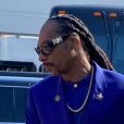 Snoop Dogg - Les célébrités arrivent pour un dernier hommage à Kobe Bryant et sa fille Gianna au Staples center de Los Angeles, le 24 février 2020