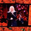 Christina Aguilera chante au Staples Centers de Los Angeles lors de l'hommage à Kobe Bryant et sa fille Gianna, le 24 février 2020.