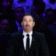 Jimmy Kimmel lors de l'hommage public rendu à Kobe Bryant et sa fille Gianna, le 24 février 2020 au Staples Center de Los Angeles.  