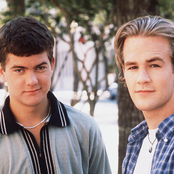 Joshua Jackson et James Van Der Beek, les héros de la série Dawson (Dawson's Creek), en 1998.