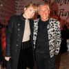 Nagui et sa femme Mélanie Page lors du vernissage de l'exposition consacrée à l'oeuvre et l'imaginaire de Christian Louboutin "l'Exhibitionniste' (L'Exibition[niste]) au Palais de la Porte Dorée, à Paris, France, le 24 février 2020. © Philippe Baldini/Bestimage