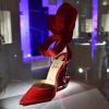 Vernissage de l'exposition Christian Louboutin "l'Exhibitionniste" au palais de la porte Dorée à Paris le 24 février 2020. © Giancarlo Gorassini / Bestimage