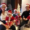 Cristiano Ronaldo avec ses quatre enfants et sa fiancée Georgina pour Noël. Instagram, le 25 décembre 2018.