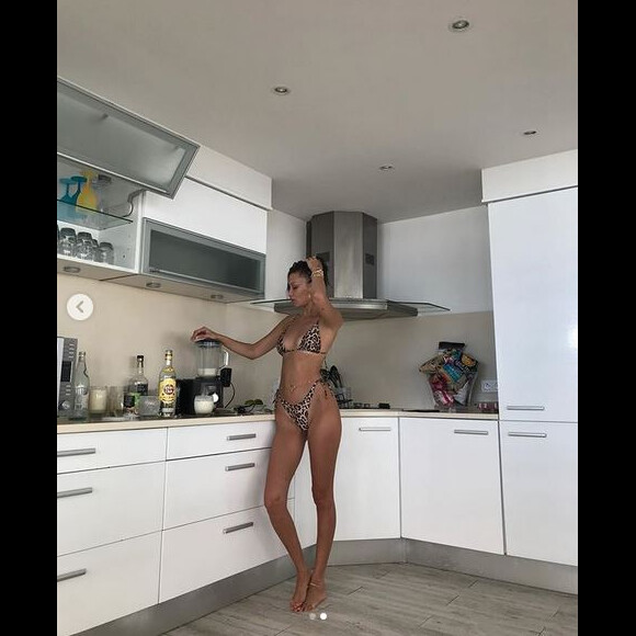 Bella Hadid. Décembre 2019.