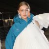 Gigi Hadid en backstage du défilé de mode prêt-à-porter "Off-White" automne-hiver 2020/2021 lors de la semaine de la mode à Paris, France, le 27 février 2020. © Veeren-Clovis/bestimage