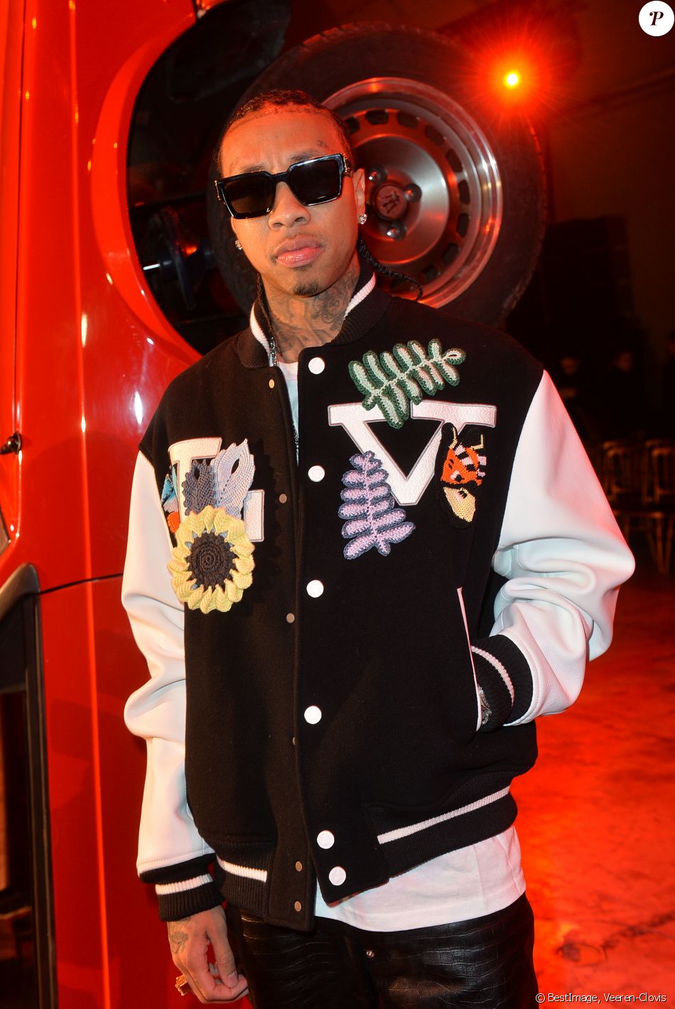 Tyga Au Front Row Du Defile De Mode Pret A Porter Off White Automne Hiver 2020 2021 Lors De La Semaine De La Mode A Paris France Le 27 Fevrier 2020 C Veeren Purepeople