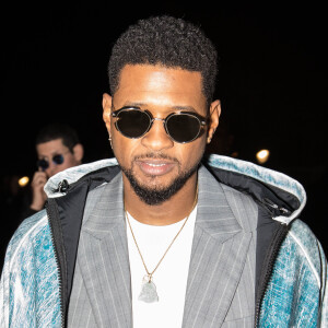 Usher - Arrivées au défilé de mode prêt-à-porter automne-hiver 2020/2021 Off-White à Paris. Le 27 février 2020 © Jérémy Melloul / Bestimage