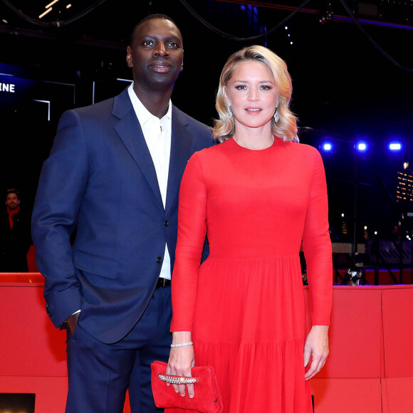 Omar Sy, Virginie Efira à la première du film "Police Night Shift" lors de la 70ème édition du festival international du film de Berlin (La Berlinale 2020), le 28 février 2020.