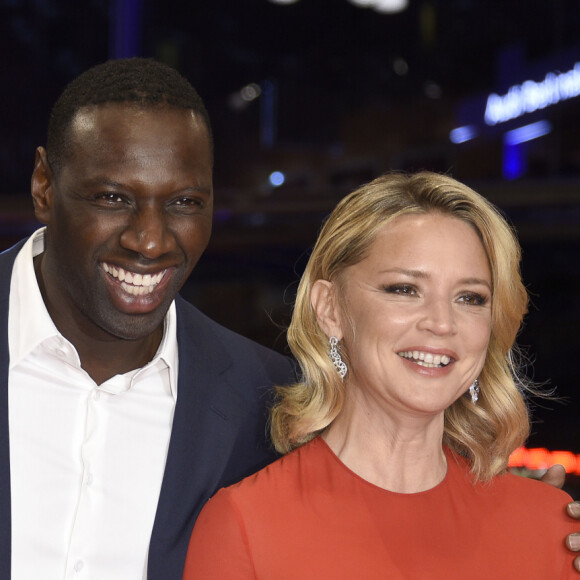 Virginie Efira, Omar Sy et Anne Fontaine à la première du film "Police Night Shift" lors de la 70ème édition du festival international du film de Berlin (La Berlinale 2020), le 28 février 2020. © Future-Image via Zuma Press/Bestimage