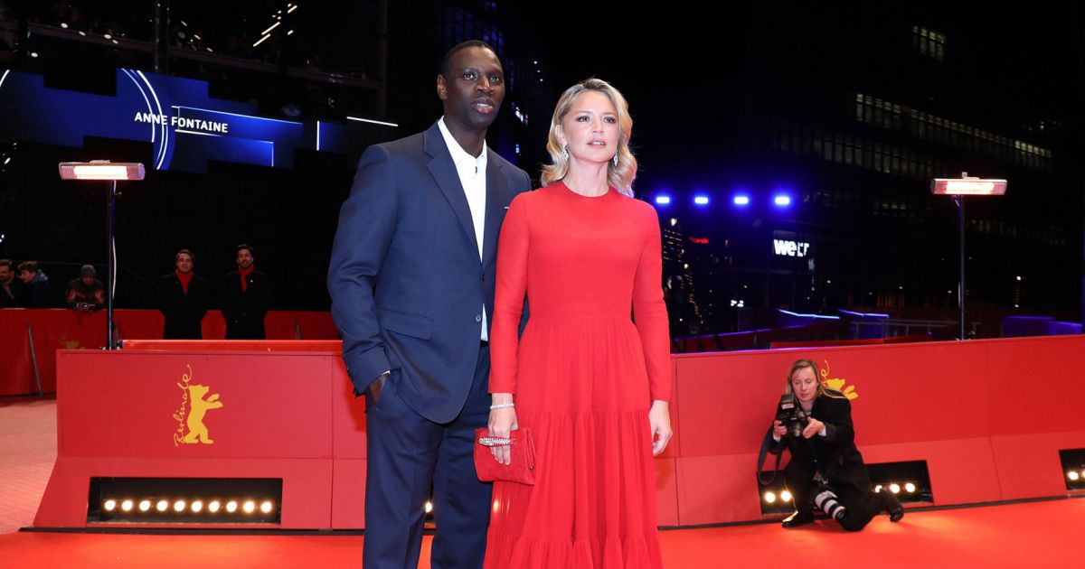Virginie Efira, Omar Sy à la première du film Police Night ...