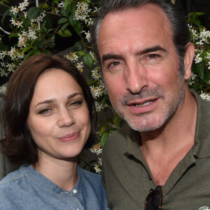 Jean Dujardin et sa femme Nathalie Péchalat au village lors des internationaux de France à Roland Garros le 10 juin 2018. © Veeren / Bestimage