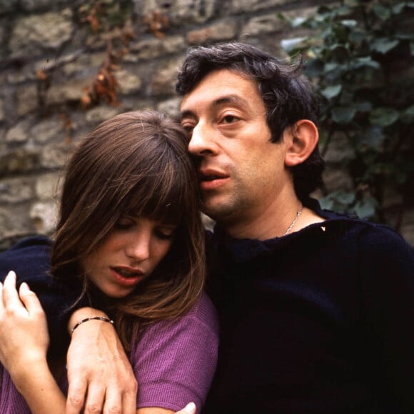 Serge Gainsbourg et Jane Birkin. Image non datée. @LFI/Photoshot/ABACAPRESS.COM