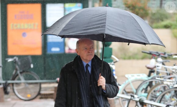 Jacques Toubon - Obsèques d'Hervé Bourges en l'Eglise Saint-Eustache à Paris, le 2 mars 2020.