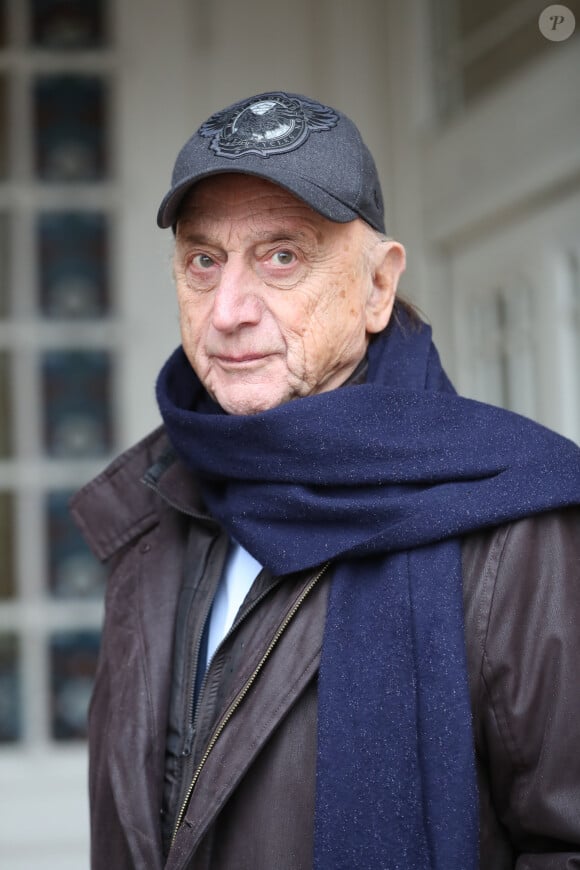 Pierre Bonte - Obsèques d'Hervé Bourges en l'Eglise Saint-Eustache à Paris, le 2 mars 2020.