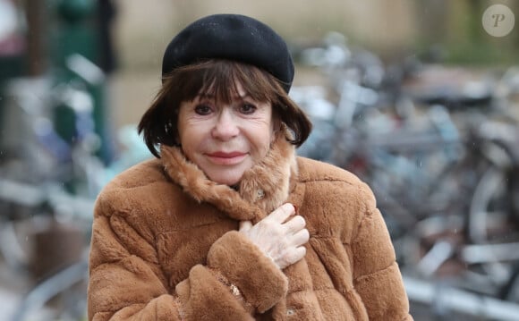 Danièle Evenou - Obsèques d'Hervé Bourges en l'Eglise Saint-Eustache à Paris, le 2 mars 2020.