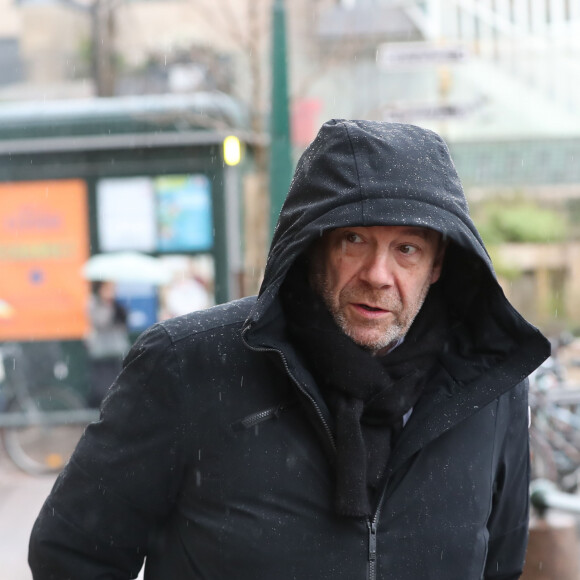 Xavier Couture - Obsèques d'Hervé Bourges en l'Eglise Saint-Eustache à Paris, le 2 mars 2020.