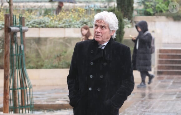 Claude Sérillon - Obsèques d'Hervé Bourges en l'Eglise Saint-Eustache à Paris, le 2 mars 2020.