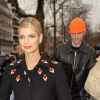 Pixie Geldof arrive au défilé Valentino collection prêt-à-porter automne-hiver 2020-2021 lors de la Fashion Week de Paris. Le 1er mars 2020.
