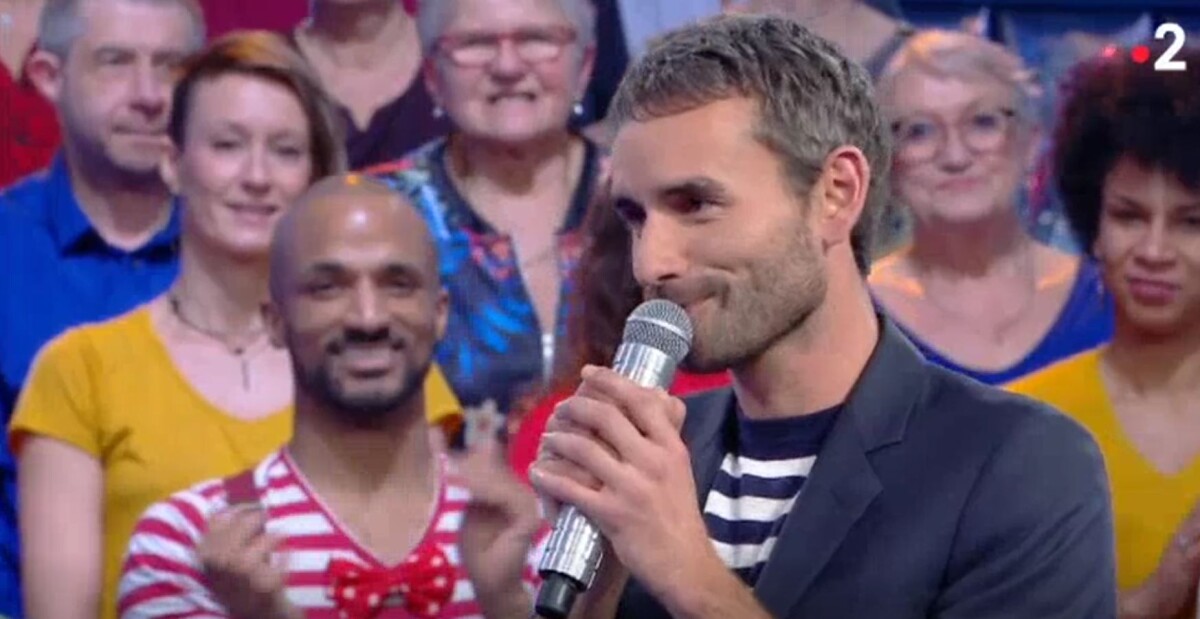 Photo : Mickaël de "N'oubliez pas les paroles", le 3 mars 2020, sur