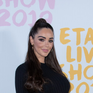 Nabilla Benattia (enceinte) - Photocall - Etam Live Show 2019 au Stade Roland Garros à Paris le 24 septembre 2019. © Rachid Bellak / Bestimage