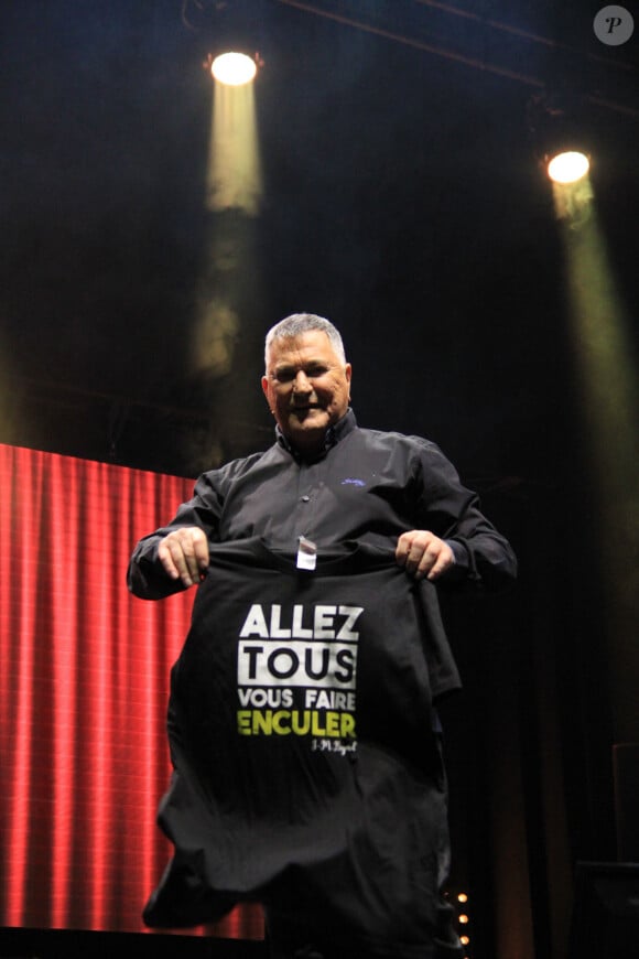 Exclusif - Jean-Marie Bigard lors de son spectacle "Il Etait Une Fois Jean-Marie Bigard" à L'Olympia de Paris, France, le 27 février 2020. © Philippe Baldini/Bestimage