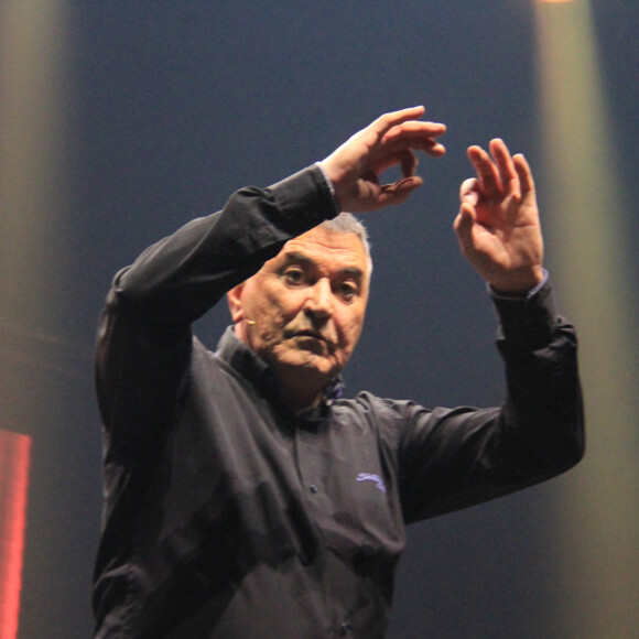 Exclusif - Jean-Marie Bigard lors de son spectacle "Il Etait Une Fois Jean-Marie Bigard" à L'Olympia de Paris, France, le 27 février 2020. © Philippe Baldini/Bestimage