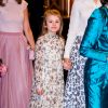 Princesse Estelle - La famille royale de Suède assiste au concert de l'école de musique "Lilla Akademien" à Stockholm, le 13 février 2020.