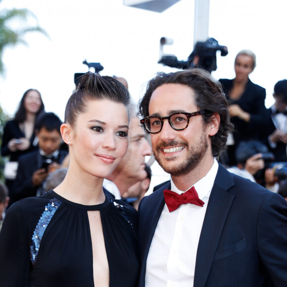 Thomas Hollande et sa compagne Emilie Broussouloux - Montée des marches de la cérémonie de clôture du 70ème Festival International du Film de Cannes. Le 28 mai 2017. © Borde-Jacovides-Moreau / Bestimage