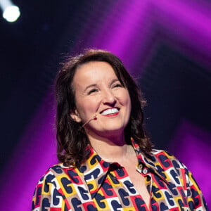 Exclusif - Anne Roumanoff - Enregistrement de l'émission "Le grand show de l'humour - Les 50 comiques préférés des français 2020" au Palais des Sports de Paris, qui sera diffusée le 22 février sur France 2. Le 10 février 2020 © Cyril Moreau / Bestimage