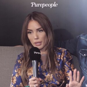 Manon Marsault et Julien Tanti en interview pour "Purepeople", en février 2020