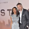 Thandie Newton et Vincent Cassel assistent à la projection de la saison 3 de la série "Westworld" au TCL Chinese Theatre. Los Angeles, le 5 mars 2020.