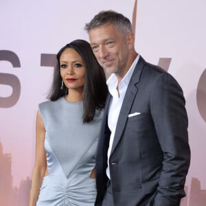 Thandie Newton et Vincent Cassel assistent à la projection de la saison 3 de la série "Westworld" au TCL Chinese Theatre. Los Angeles, le 5 mars 2020.