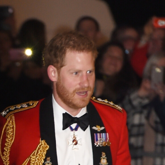 Le prince Harry, duc de Sussex, et Meghan Markle, duchesse de Sussex, assistent au festival de musique de Mountbatten au Royal Albert Hall de Londres, Royaume Uni, le 7 mars 2020.