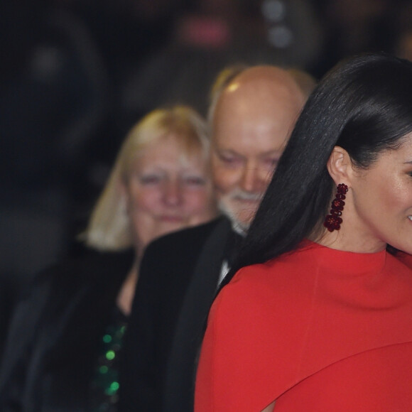 Le prince Harry, duc de Sussex, et Meghan Markle, duchesse de Sussex, assistent au festival de musique de Mountbatten au Royal Albert Hall de Londres, Royaume Uni, le 7 mars 2020.