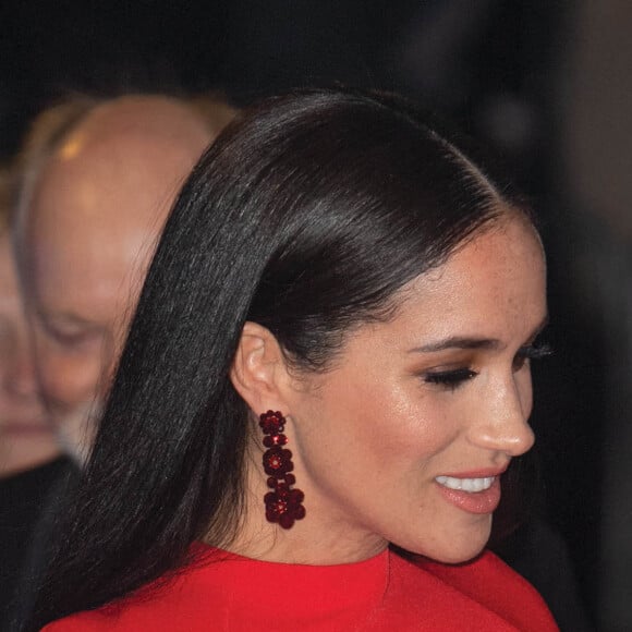 Le prince Harry, duc de Sussex, et Meghan Markle, duchesse de Sussex, assistent au festival de musique de Mountbatten au Royal Albert Hall de Londres, Royaume Uni, le 7 mars 2020. @Splash/ABACAPRESS.COM