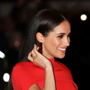 Le prince Harry, duc de Sussex, et Meghan Markle, duchesse de Sussex, assistent au festival de musique de Mountbatten au Royal Albert Hall de Londres, Royaume Uni, le 7 mars 2020.