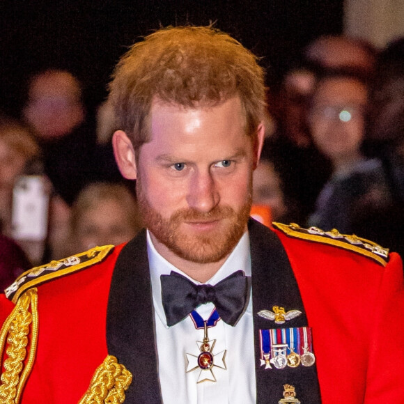 Le prince Harry, duc de Sussex, et Meghan Markle, duchesse de Sussex, assistent au festival de musique de Mountbatten au Royal Albert Hall de Londres, Royaume Uni, le 7 mars 2020.