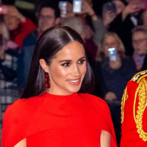 Le prince Harry, duc de Sussex, et Meghan Markle, duchesse de Sussex, assistent au festival de musique de Mountbatten au Royal Albert Hall de Londres, Royaume Uni, le 7 mars 2020. @Splash/ABACAPRESS.COM