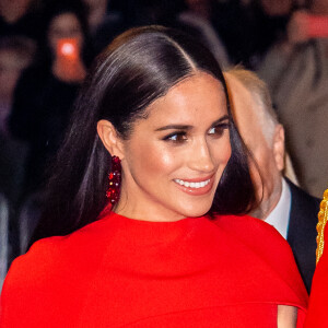 Le prince Harry, duc de Sussex, et Meghan Markle, duchesse de Sussex, assistent au festival de musique de Mountbatten au Royal Albert Hall de Londres, Royaume Uni, le 7 mars 2020. @Splash/ABACAPRESS.COM