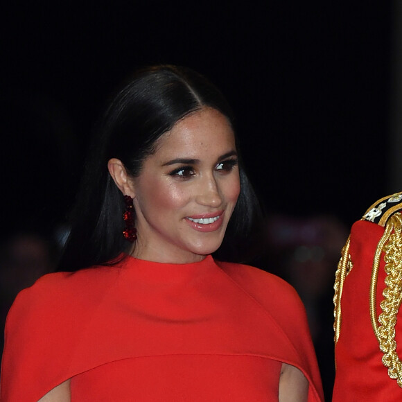 Le prince Harry, duc de Sussex, et Meghan Markle, duchesse de Sussex assistent au festival de musique de Mountbatten au Royal Albert Hall de Londres, Royaume Uni, le 7 mars 2020