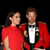 Le prince Harry, duc de Sussex, et Meghan Markle, duchesse de Sussex assistent au festival de musique de Mountbatten au Royal Albert Hall de Londres, Royaume Uni, le 7 mars 2020.
