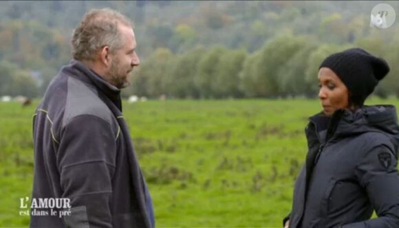 Laurent de "L'amour est dans le pré 2020" lors du tournage du portrait, diffusé le 9 mars, sur M6
