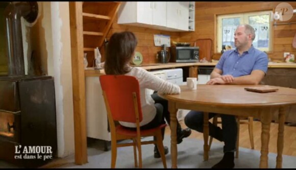 Laurent de "L'amour est dans le pré 2020" lors du tournage du portrait, diffusé le 9 mars, sur M6
