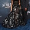 Sonequa Martin-Green et son mari Kenric Green à la première de la série 'Star Trek Discovery' au théâtre Arclight à New York, le 19 septembre 2017