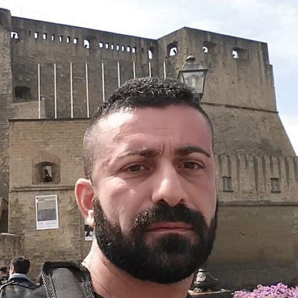 Luca Franzese, acteur italien vu dans la série "Gomorra", sur Instagram le 1er avril 2017.