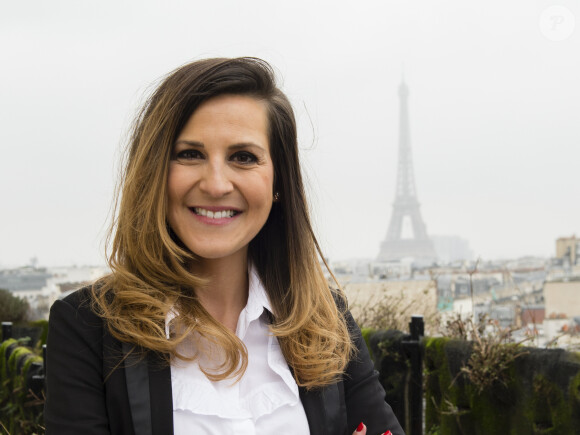Daniela Prepeliuc - Forum international de la météo et du climat à Paris. Le 23 mars 2018 © Pierre Perusseau / Bestimage