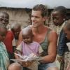Exclusif - Giovanni Bonamy en mission avec son association "Rh Unitaid" (Nikita) au village massaï de Moïta, en Tanzanie, le 6 mars 2020. © Giovanni Bonamy via Bestimage
