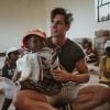 Exclusif - Giovanni Bonamy en mission avec son association "Rh Unitaid" (Nikita) au village massaï de Moïta, en Tanzanie, le 6 mars 2020. © Giovanni Bonamy via Bestimage