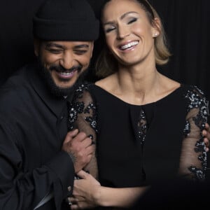 Exclusif - No Web - Slimane et Vitaa - Surprises - Backstage de l'enregistrement de l'émission "La Chanson secrète 5", qui sera diffusée le 11 janvier 2020 sur TF1, à Paris. Le 17 décembre 2019 © Gaffiot-Perusseau / Bestimage  Exclusive - No Web No Blog pour Belgique et Suisse18/12/2019 - Paris